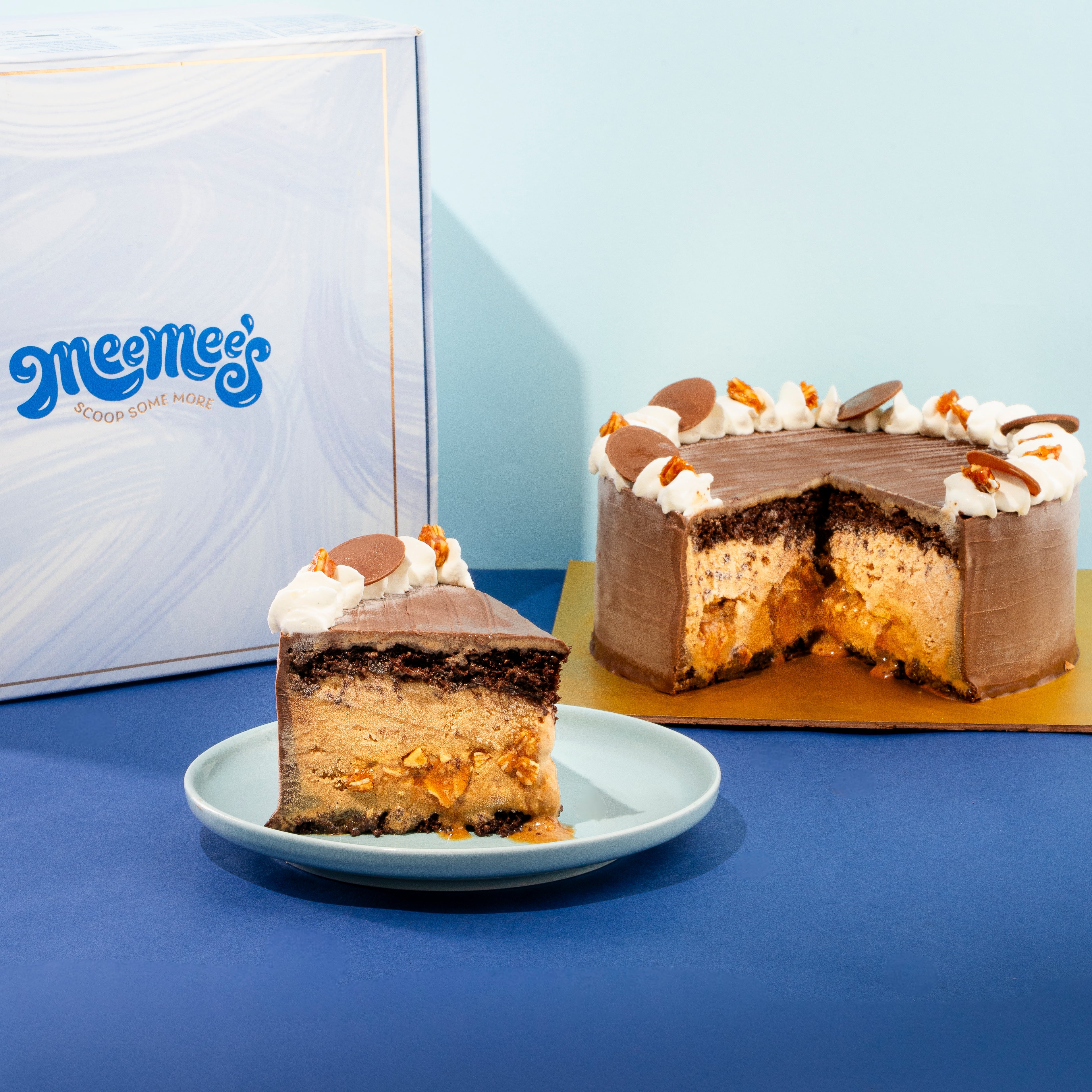 Mocha Caramel - Ice Cream Cake