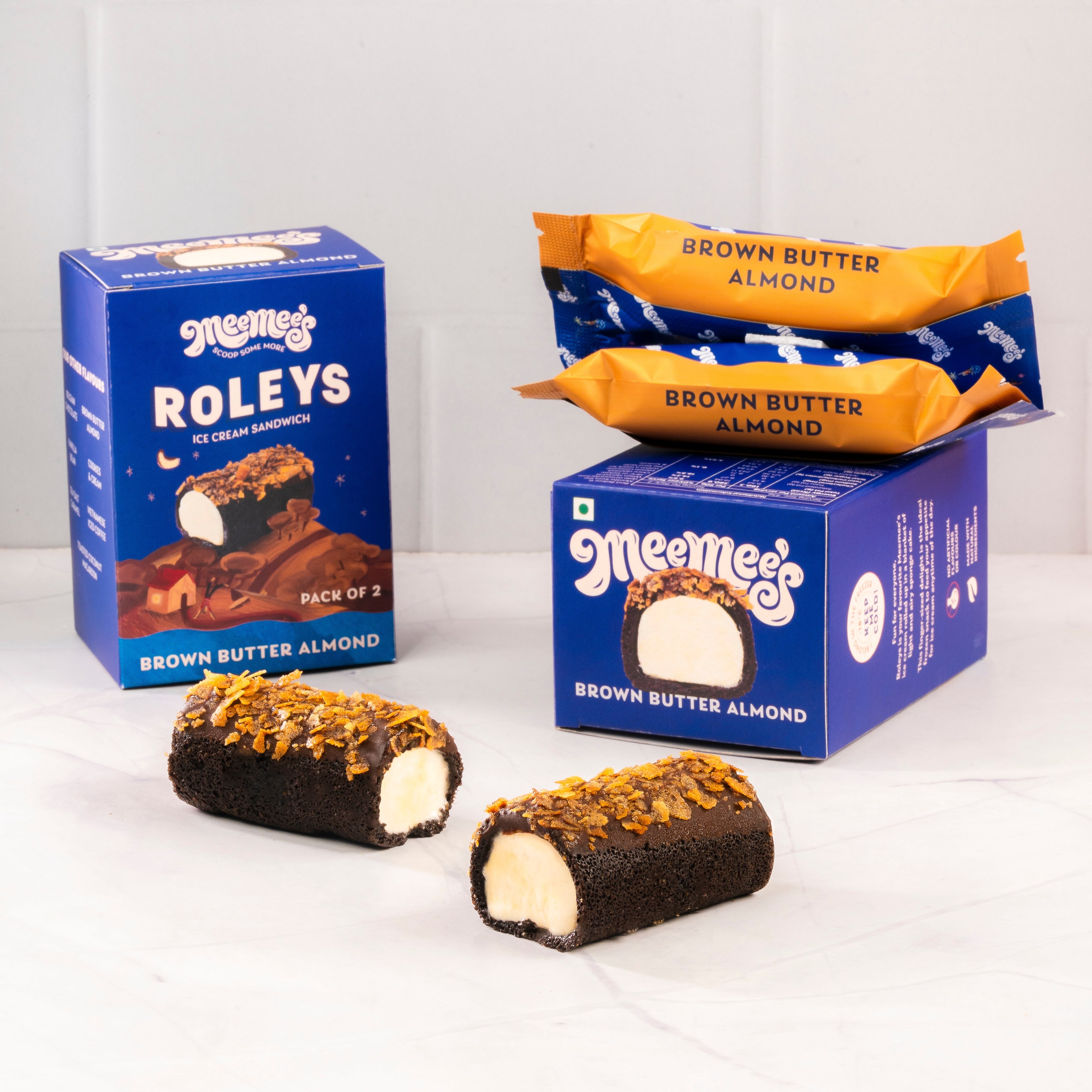 Brown Butter Almond Roleys