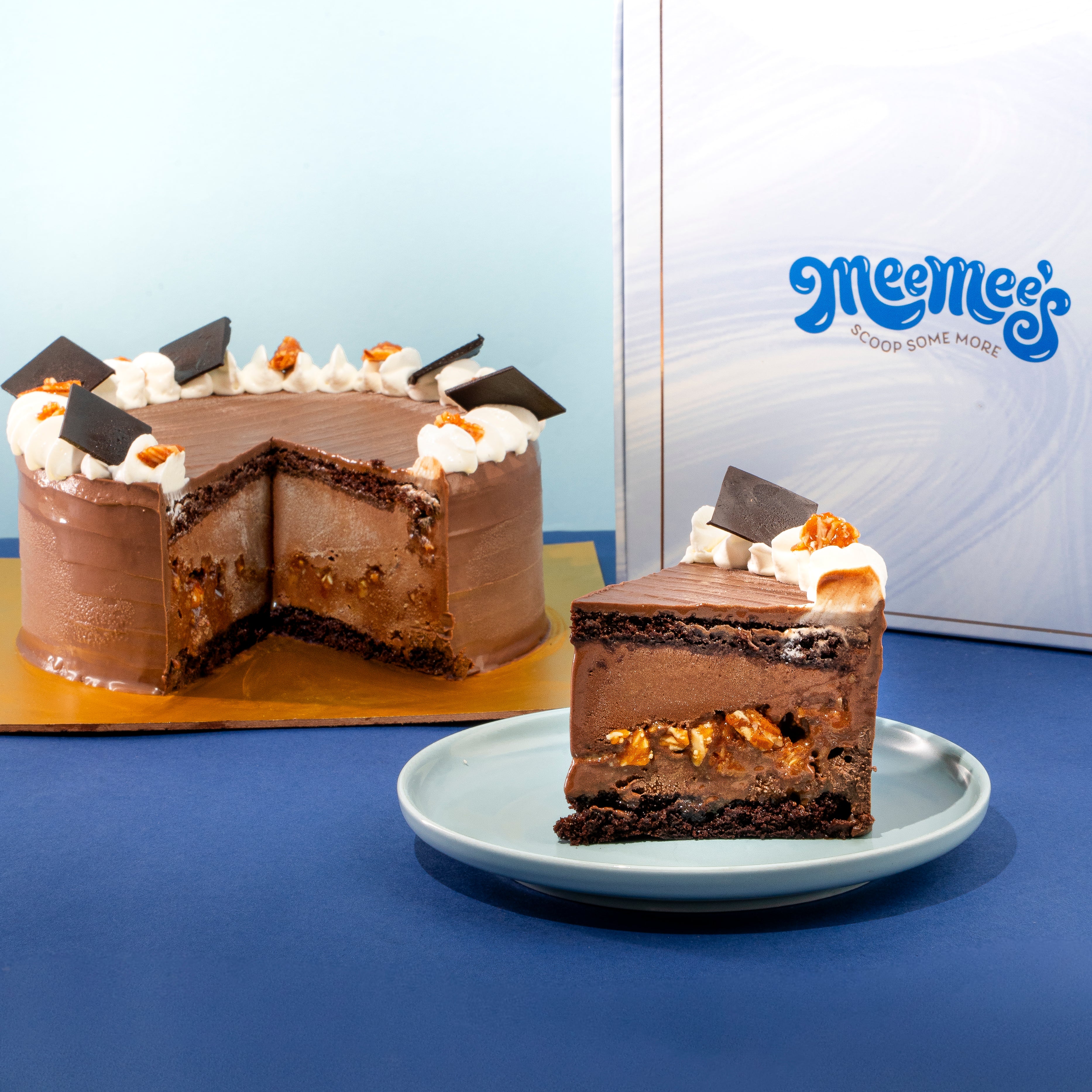 Downright Dark - Ice Cream Cake